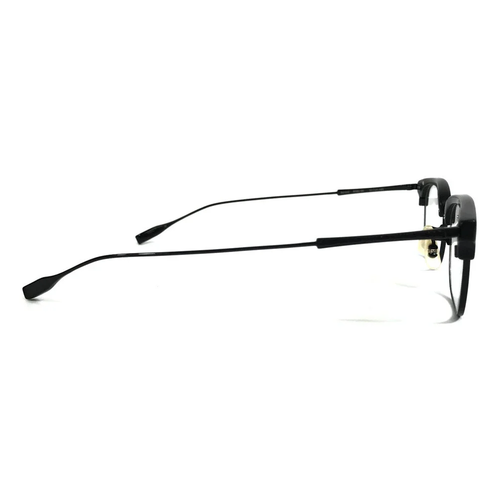 Eyevan Eyeglasses Frames Bernal MPBK/BK Matte Black Rectangle Full Rim 51-21-145